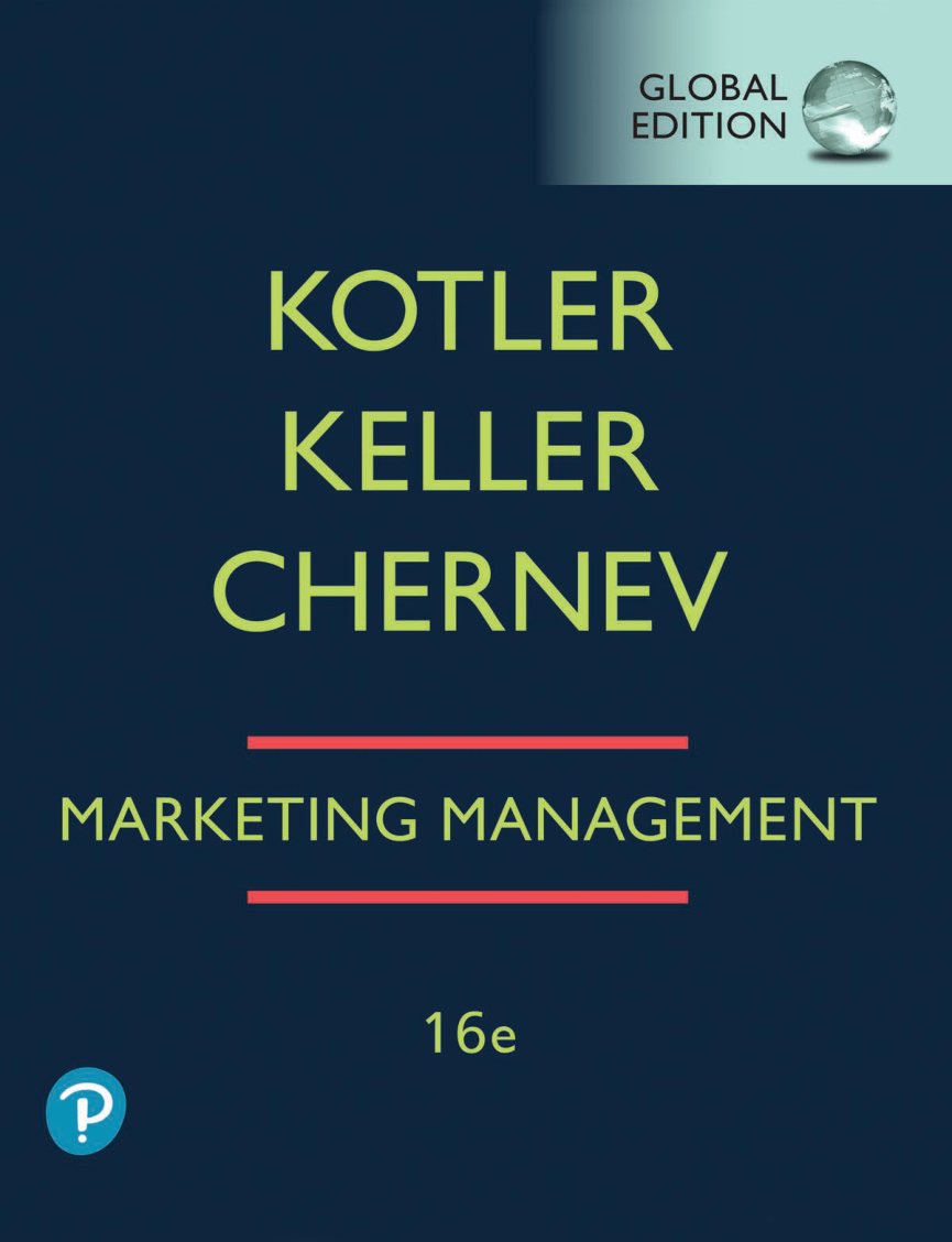 Marketing Management, Global Edition